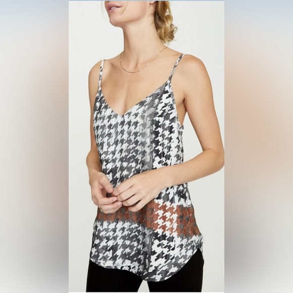 Brochu Walker Eyres Cami Houndstooth - Picture 1 of 7